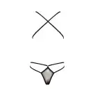 Боді монокіні з декольте ERZA BODY black XXL/XXXL - Passion photo 4