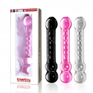 Скляний фалоімітатор Lovetoy, 7.3 дюймів photo 2