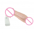 Реалистичный фаллоимитатор силиконовый с вибрацией Duang 12.8 inch  photo 5