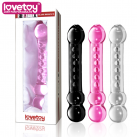 Стеклянный фаллоимитатор Lovetoy GS06 photo 2