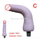 Супер м'який фалоімітатор для секс машини photo 1