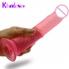 Реалістичний фалоімітатор водонепроникний на присосці photo 2