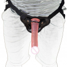 Реалистичный фаллоимитатор страпон 210*35 мм photo 5