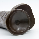 Фалоімітатор кавового кольору, 21 см * 5 см photo 4