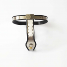 Трусики с вагинальной пробкой. Нержавеющая сталь. photo 6