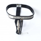 Трусики с вагинальной пробкой. Нержавеющая сталь. photo 3