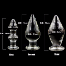 Стеклянный анальный фаллоимитатор photo 1