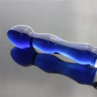 Скляний фалоімітатор, 22х3.3 см photo 1