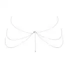 Ланцюжок для тіла Bijoux Indiscrets Magnifique 8 Body Chain — Silver photo 3