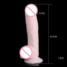 Реалистичный фаллоимитатор огромный 13.5 Дюймов  photo 4