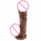 Реалистичный фаллоимитатор силиконовый с огромной головкой 7 дюймов photo 4