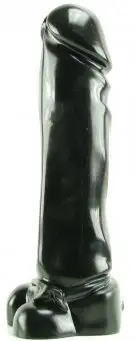 Фаллоимитатор JUMBO JACK MAN-O-WAR BLACK (25 см) photo 1