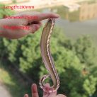 Анальный фаллоимитатор стеклянный Pyrex  photo 3