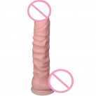 Реалістичний силіконовий фалоімітатор на присосці 9.05in 23 СМ photo 3