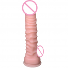 Реалістичний силіконовий фалоімітатор на присосці 9.05in 23 СМ photo 1