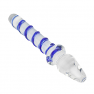 Фаллоимитатор стеклянный + анальная пробка photo 2