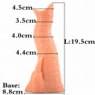 Фаллоимитатор Хобот. Реалистичный. Силикон. 19,5 см. photo 3