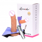 Реалистичный фаллоимитатор страпон с вибрацией photo 3