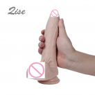 Фаллоимитатор. Реалистичный. Силикон. На присоске. 19 см. photo 2