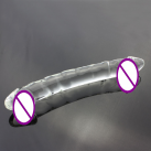 Фалоімітатор. Подвійний. Скло. photo 5