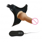 Вибрационный страпон на ремнях photo 2