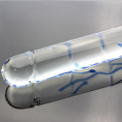 Скляний фалоімітатор, 3*19 см photo 1