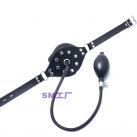 Надувной кляп с кожаным ремнем photo 4