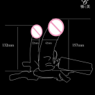 Фаллоимитатор реалистичный  с вибрацией, страпон photo 4