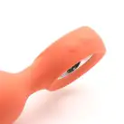 Анальна вібропробка KisToy Orville Orange, діаметр 3 см photo 4