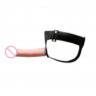 Длинный гибкий дилдо с ремнями photo 5