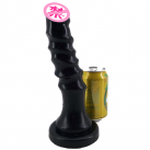 Великий Чорний фалоімітатор photo 5