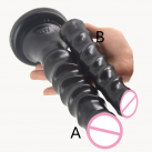 Ребристый фаллоимитатор  photo 2