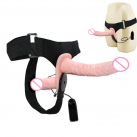 Вибрационный фаллоимитатор с ремнями photo 2