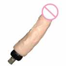 Фалоімітатор для секс машини. Реалістичний. Силікон. З вібрацією. 21х4, 5 см. photo 6