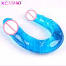 Фаллоимитатор. Двойной. Силикон. photo 2