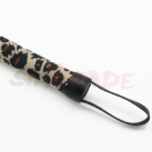 Плеть из кожи с леопардовой рукояткой, 60 см photo 1