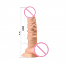 Силиконовый Реалистичный Фаллоимитатор с Присоской  photo 4