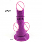 Фаллоимитатор. Реалистичный. Силикон. На присоске. photo 2