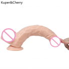 Фалоімітатор реалістичний на присосці 240*45 мм photo 6