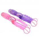 Фаллоимитатор. Двойной. Силикон. С вибрацией. photo 4