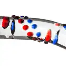 Скляний дилдо з вигинами і малюнком Gildo Glass Dildo No. 3 photo 5