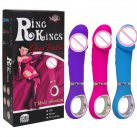 Фаллоимитатор с вибрацией и кольцом 7 Режимов photo 2