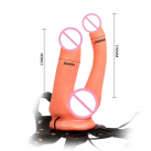 Страпон с двумя фаллоимитаторами photo 1