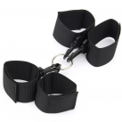 Черный наручники на руки и ноги для связывания из нейлона photo 3