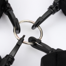 Черный наручники на руки и ноги для связывания из нейлона photo 1