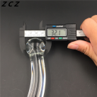 Фаллоимитатор. Двойной. Стекло. photo 5