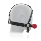 Кляп из силикона с кожаными ремешками photo 4