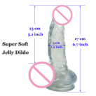 Фаллоимитатор реалистичный силиконовый 6.7 '' photo 3