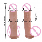 Фаллоимитатор. Реалистичный. Силикон. На присоске. photo 1