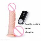 Фаллоимитатор. Реалистичный. Силикон. На присоске. Вибрационный. photo 2